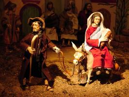 Die Jahreskrippe
     Die R�ckkehr der Heiligen Familie nach Nazareth