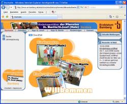 Die Homepage der Kindertagesst�tten der  Pfarrei St. Martin / St. Josef (Hain)