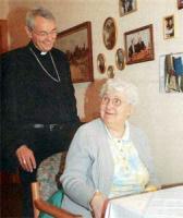 Mit der 83-j�hrigen Ilse Gutberlet verbindet Erzbischof Schick eine jahrzehntelange Freundschaft.