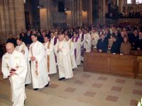 Viele Priester aus der Erzdi�zese folgten der Einladung der von Pr�lat Alois Albrecht und Msgr. Georg Kestel und feierten mit beiden die Amts�bergabe.