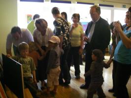 G�ste und Tr�ger des Kindergartens H. Pfr. Brandl