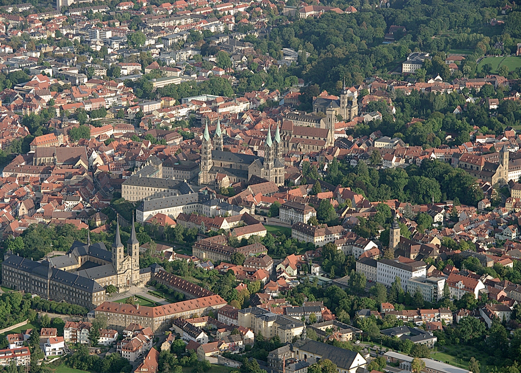 old german town