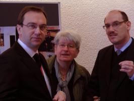Der Vorstand: Prof. Dr. Söder, Frau Peter, Dr. Biberger (v.l.)