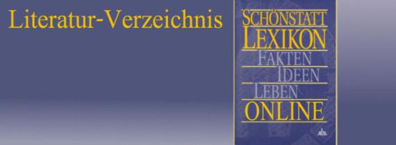 Schnstatt-Lexikon Literatur-Verzeichnis