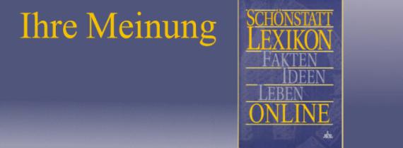 Schönstatt-Lexikon Feedback
