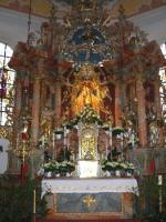Glosberger Hochaltar mit Madonna