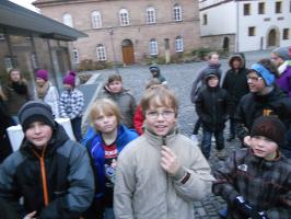 Mini-Weihnachtsfeier 2011 - Spiele drau�en