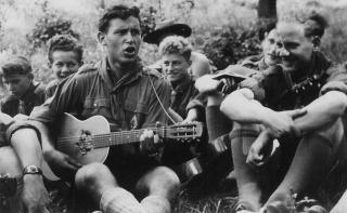 1953, 4.LaLa Seeh�flein, Rudi Wittmann, re. Walter Schilling