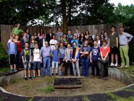 Gruppenbild der Firmlinge 2016