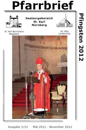 Erzbischof Dr. Ludwig Schick bei der Orgelweihe in St. Karl Borrom�us N�rnberg
