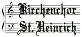 Kirchenchor Logo