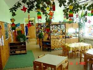 Gruppenzimmer des Kindergartens Wimmelbach