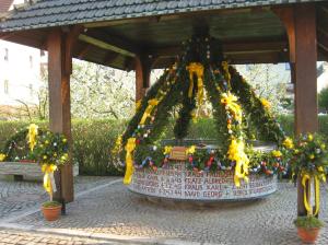 Der Oesdorfer Osterbrunnen 2009
