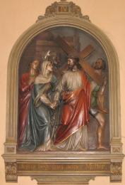 Jesus begegnet seiner Mutter
  gestiftet von Matth. Lindenberger Heroldsbach