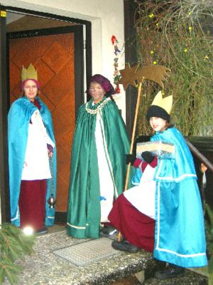 Sternsinger im Dienst