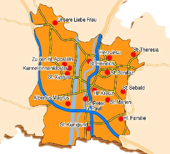 Dekanat Erlangen
  (Stadt Erlangen)
