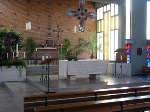 Kirche St. Kunigund Erlangen-Eltersdorf (Innenansicht)