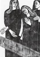 Jesus begegnet seiner Mutter