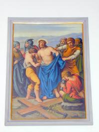 Jesus wird seiner Kleider beraubt