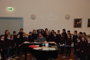 Der B-Chor der M�dchenkantorei singt ein Fr�hlingskonzert im Haus der Domch�re am Kaulberg