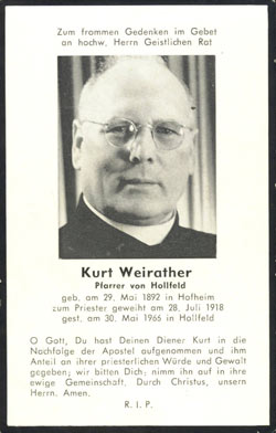 Pfr. Kurt Weirather