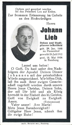 Pfr. Johann Lieb