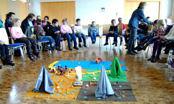 Kinderkirche im Pfarrsaal