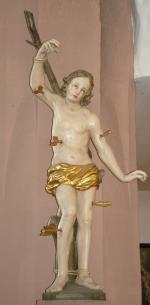 Der Heilige Sebastian aus der Pfarrkirche St. Johannes d. T. Schl�sselfeld