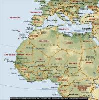 Senegal Karte 2