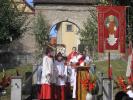 W�hrend des Gottesdienstes