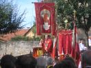 Pfarrer Sassik w�hrend der Festpredigt