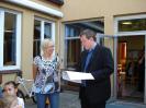 25-j�hriges Dienstjubil�um von Jutta H�rner