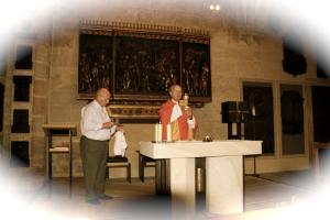 Messfeier in der Nagelkapelle des Bamberger Doms