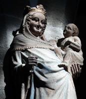 Die lächelnde Maria und das Lächelnde Jesuskind (1360) St. Michael Neunkirchen
