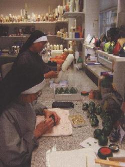 Herstellung von Kerzen