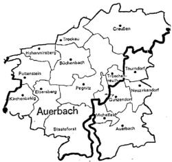 Die Pfarreien des Dekanats Auerbach