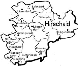 Die Pfarreien des Dekanats Hirschaid