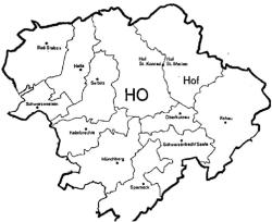 Die Pfarreien des Dekanats Hof