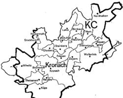 Die Pfarreien des Dekanats Kronach