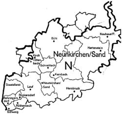 Die Pfarreien des Dekanats Neunkirchen am Sand