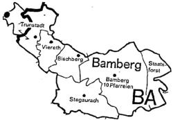 Die Pfarreien des Dekanats Bamberg
