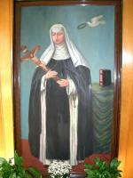 Die mystische Verm�hlung Columbas im Gebet (K�nstler unbekannt)