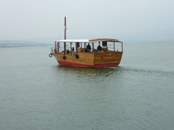 Eine Bootsfahrt �ber den See Genesareth