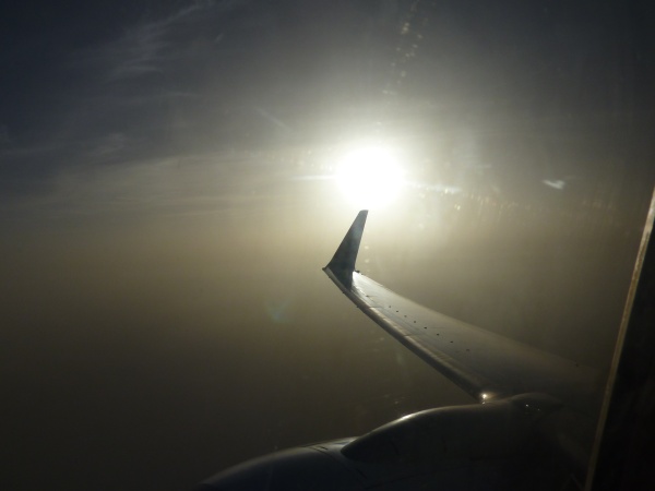 Sonnenaufgang �ber den Wolken