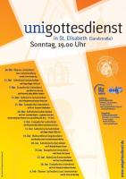 Unigottesdienst Bamberg im Wintersemester 2010-2011