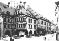 Mnchen 1902 - Blick auf das Hofbruhaus