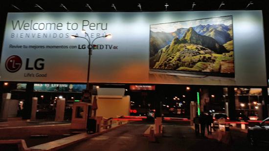 8.8.2017 Ankunft am Flughafen Lima
