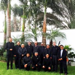 11.8.2017 Begegnung von Priestern im Haus von Carmen