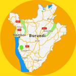 Burundi Karte Titel