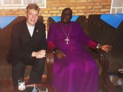 Begegnung mit Bischof Bonaventure Nahimana in Rutana